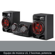 Equipo de música LG con dos bocinas y potencia de 300w. con bluetooh. la isla - Img 56710744