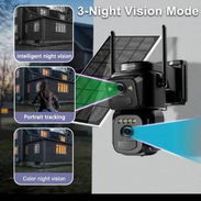 ✨👉 Cámara de Seguridad Solar Ultra 4k visión nocturna a color, Detección de movimiento - Img 57259121
