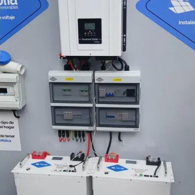 Kit solar de 6k con respaldo de 28k - Img 126385876