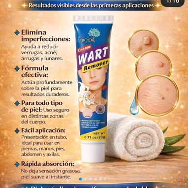 *CREMA REMOVEDORA DE VERRUGAS Y LUNARES 2800$* Es un producto de aplicación en la piel, sin dolor, quita automáticamente - 3/3