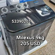 Lavadora semiautomática milexus 9kg - Img 58090491