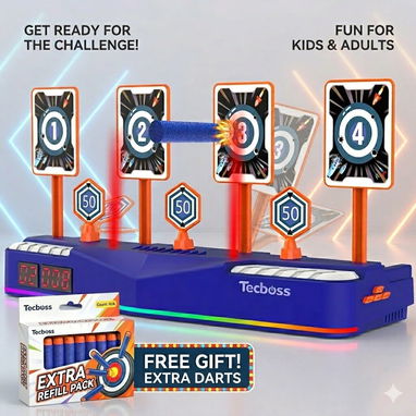 Juego de Tiro al Blanco Electrónico - Diversión con Puntería | Con garantía | videojuegoshabana.com - Img 123131050