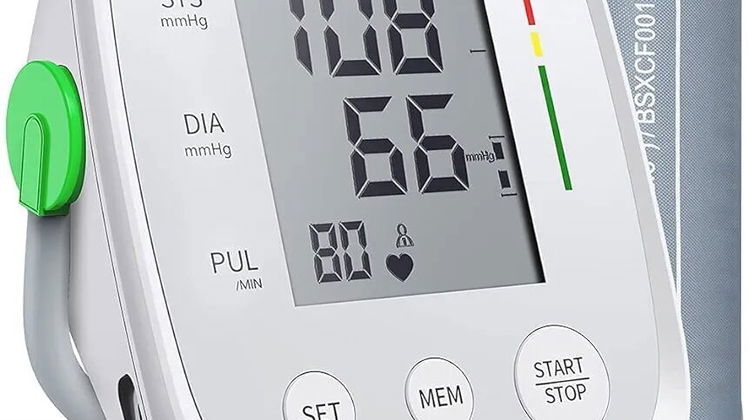 AILE Tensiómetro de Brazo Digital, Medidor Tension Arterial, Monitor De  Presión Del Brazalete Tensiómetro 22cm-42cm, Aparato Para Medir La Tension