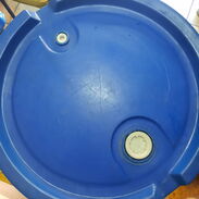 Tanque de agua de 55 galones sellado con conexion hecha de salida de tanque plastica de 1 pulgada y llave de paso de 1 p - Img 45608600