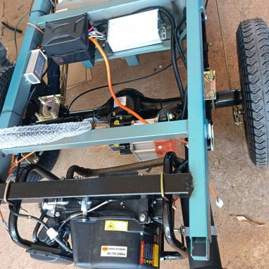 Portobello.mediano 6 bateria 72por 89 Autonomia de 120 a 130 kilometros por carga Motor de 1200 wat Capacidad carga600kg - 3/5