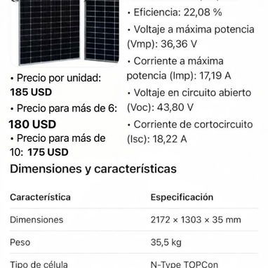 PANELES SOLARES ☀️ - 9/10