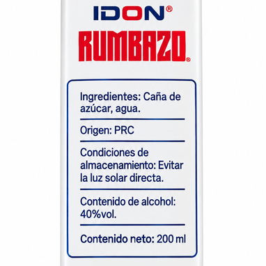 Planchao – Rumbazo – 200ml – 40% Alc./Yol - 3/3