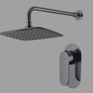 Llave mezcladora monomando de empotrar para ducha con su plafón de 8 pulgadas - Img 55104054