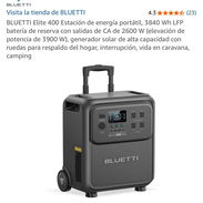 ESTACIÓN DE ENERGÍA PORTÁTIL BLUETTI ELITE 400 - Img 55781143