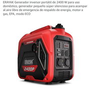 ERAYAK EIG2400P 120V (Gasolina solamente) - Img 56449397