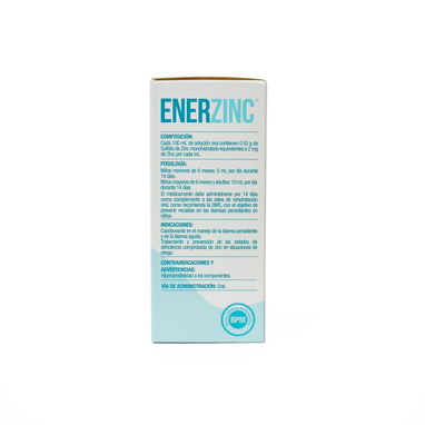 Sulfato de Zinc en jarabe o suspensión 120 ml para bebés niños y adultos sabor a frutos rojos - Img 122612290