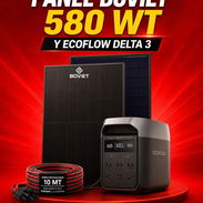 Combo de delta 3 y panel solar de 580 W marca boviet - Img 57140967