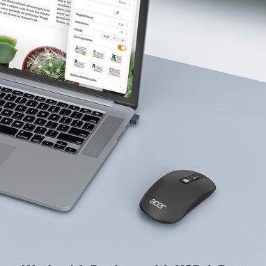 đ±ïž MOUSE INALĂMBRICO ACER SLIM 2.4G USB, 4 BOTONES, DPI AJUSTABLE, HASTA 10M â ENVĂO DISPONIBLE HABANA + GARANTĂA - Img 99763864