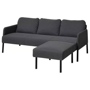 VENDO SOFA DE IKEA CON OTTOMAN NUEVO EN SU CAJA | SECTIONAL | SOFA EN L | APOYA PIES | JUEGO DE SALA | OTOMAN - Img 99182584