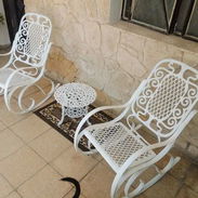 SILLONES de ALUMINIO con MESITA - Img 56931250