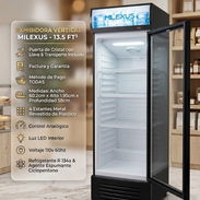 EXHIBIDORA VERTICAL MILEXUS 13.5 PIES EN $650 USD CON ENVÍO GRATIS, FACTURA, GARANTÍA Y DISEÑO COMPACTO DE ALTA EFICIENC - Img 58003399
