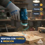 TALADRO INALÁMBRICO 12 V BUILDER - 4/4