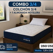 💤 Colchón de Resortes Ensacados con Capas Multiconfort - EDSM A . Varias medidas!! - Img 55020228