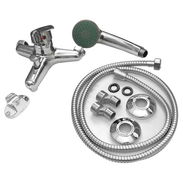 Mescladora de ducha de dos tiros plateada con todos sus accesorios nuevo en su caja 50USD - Img 52794770