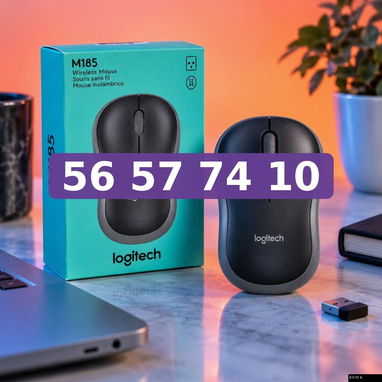 Mouse inalámbrico Logitech M185 - 2/3