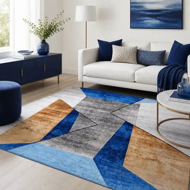 **Alfombra decorativa rectangular - 40 usd** - Img 120975402