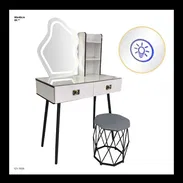 🚧 Mesa de Tocador Vaniti Viene con Luz Led y Silla 🚧 - Img 55704208