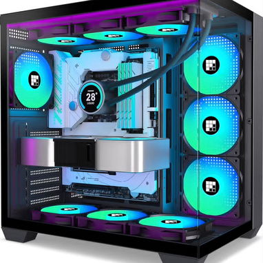 Chasis GAMING Pecera Panoramic Paneles de Vidrio Templado Moderno - Img 122537947