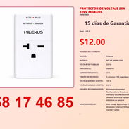 PROTECTOR DE VOLTAJE 20A 220V MILEXUS - Img 54824794