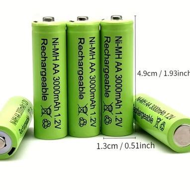 Batería recargable Nimh AA de 1.2V y 3000Mah - Img 123454035