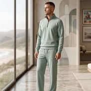 Conjunto pantalón y abrigo deportivo hombre talla L 20usd vedado mensj disp - Img 56033936