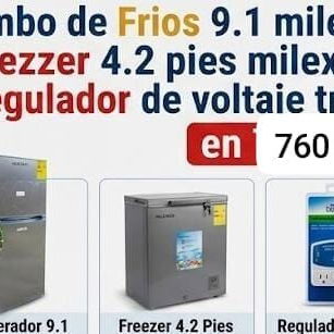 💥Super combo de refrigerador, nevera y protector de voltaje 💥 - 2/5