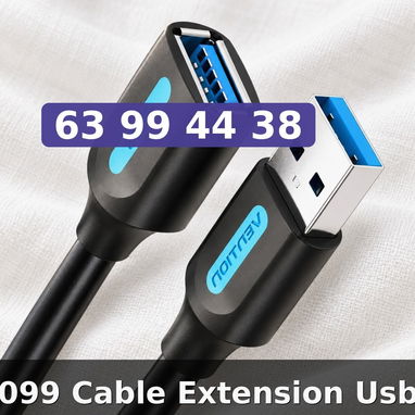 Cable Extension Usb 3.0 Vention Carga - 2/3