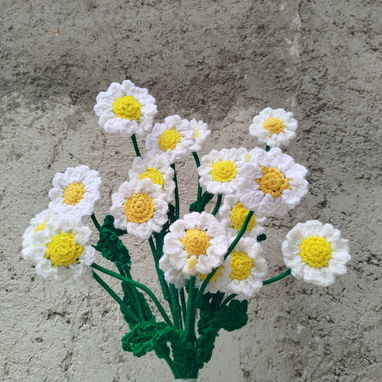 Flores eternas tejidas🌸 rosas, tulipanes, girasoles y más - Img 121028317