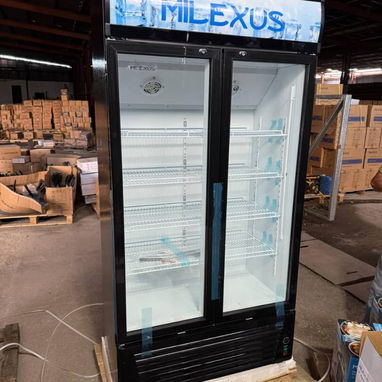 Exhibidora 20 pies Milexus Vertical Doble Puerta con cerradura Precio $1000 USD Transporte gratis. Garantía y factura. - Img 120896979