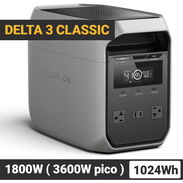 EcoFlow DELTA 3 Classic con 1024Wh, 1800W - Pico 3600W, Carga Rápida y Batería LiFePO Estación de Energía Portátil - Img 55231905