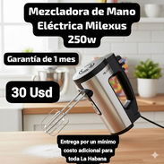 Mezcladora de Mano Eléctrica Milexus 250w, Garantía de 1 mes, Entrega por un mínimo costo adicional para toda La Habana - Img 53107788