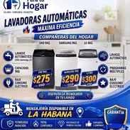 🔥 ¡ESTRENA HOY! Lavadoras Automáticas 9KG en La Habana (LG/Samsung/EKO) + Mensajería - Img 55915794