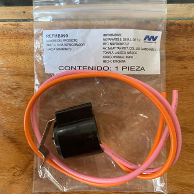 PIEZAS DE REFRIGERADOR:TERMICO,FILTRO SECADOR,TOMAS DE CARGA,BIMETAL,CAPILAR Y MAS - Img 116184109