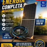 PANEL SOLAR 500W marca Trina Solar* 15AH 33Vol Ecoflow delta 3 Classic y delta 3 Max plus  🔌🔌💡💡 💵💵💵💵 - Img 55922428