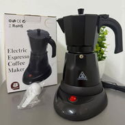 Cafetera eléctrica 35 usd ✔️Se adapta para 6/3 tazas 🚗Transporte adicional - Img 56840382