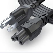 Cable de alimentación universal 3 clavijas 5 pies 125V para portátiles y dispositivos NEMA5-15P a C5 - Img 57593922