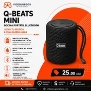 Q-Beats Mini Bocina Portátil Bluetooth | Speaker Compacto con IPX4 en La Habana - Img 55134549