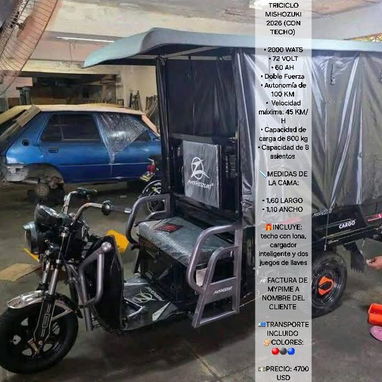 Triciclos, bicicletas eléctricas, patinetas, bicimotos y más - 7/10