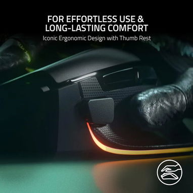 Razer Basilisk V3 | Mouse Gamer Ergonómico | 11 botones programables | - 5/8