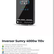 Inversor Sumry 4000w 110v - Img 55978840