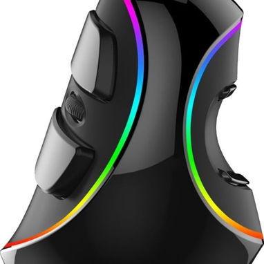 Ganga vendo Mouse Vertical Ergonómico Inalámbrico DELUX M618PLUS - Img 122257164