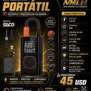 Compresor de aire portatil Marca SACO - Img 56099811