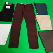 Pantalones de color entero y mezclilla - Img 45555143