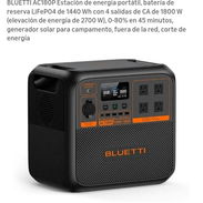 BLUETTI AC180P 1440 Wh Codigo:P0040-AV002 - Img 56911633