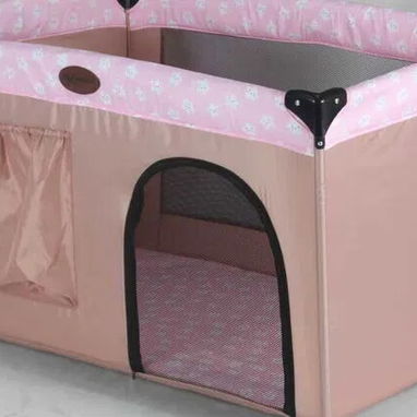 Cuna Corral con mosquitero - 3/4